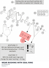 Diagram preview: WEAR BUSHING WITH SEAL RING (61235065244)
