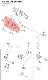 Diagram preview: DASHBOARD SUPPORT (A61014060000)