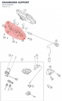 Diagram preview: DASHBOARD SUPPORT (A61014060000)