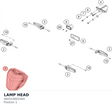 Diagram preview: LAMP HEAD (A60314001000)