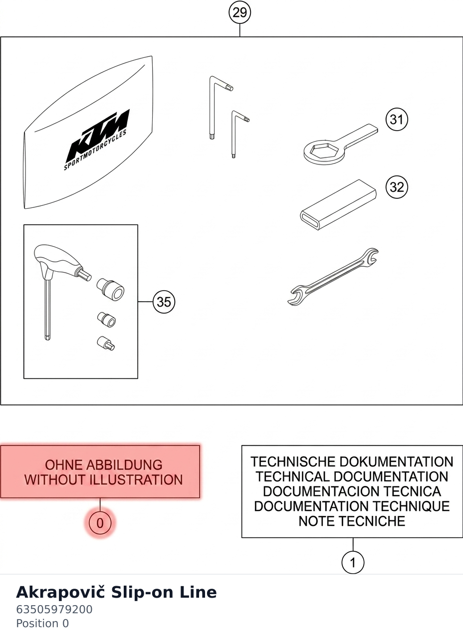 Diagram preview: Akrapovič  Slip-on Line (63505979200)