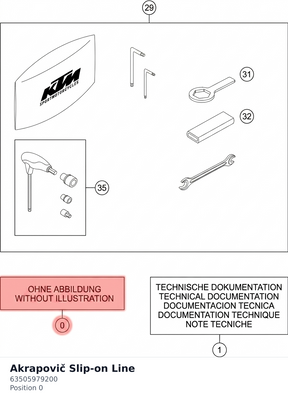 Diagram preview: Akrapovič  Slip-on Line (63505979200)