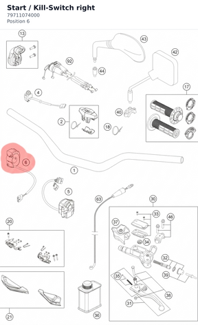 Diagram preview: Start / Kill-Switch right (79711074000)