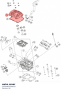 Diagram preview: valve cover (C9003605200033)