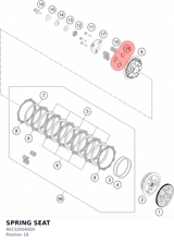 Diagram preview: SPRING SEAT (90232004000)
