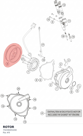 Diagram preview: ROTOR (75039005200)