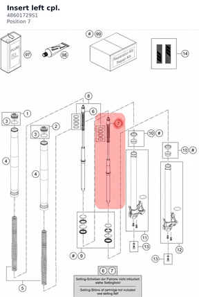 Diagram preview: Insert left cpl. (48601729S1)