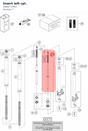 Diagram preview: Insert left cpl. (48601729S1)