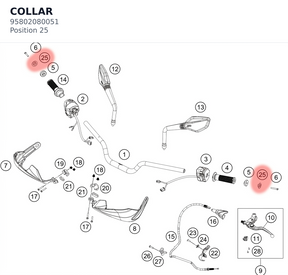 Diagram preview: COLLAR (95802080051)
