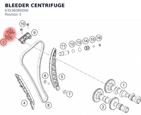 Diagram preview: BLEEDER CENTRIFUGE (63536080000)