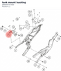 Diagram preview: tank mount bushing (J800000707400)
