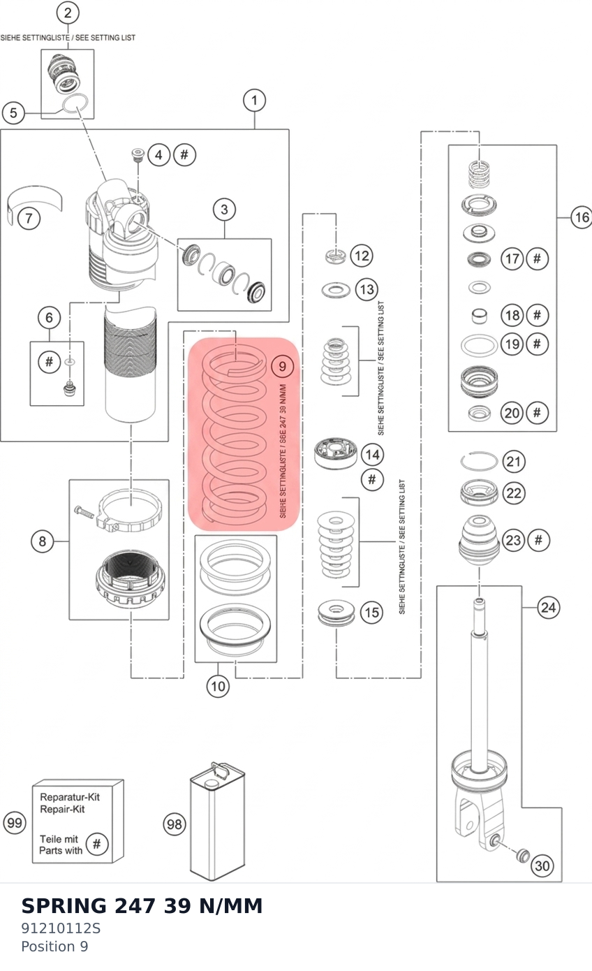 Diagram preview: SPRING 247 39 N/MM (91210112S)