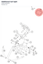 Diagram preview: Additional tail light (A56014040050)