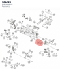 Diagram preview: SPACER (95803038010)