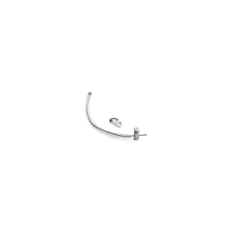 Rear brake pedal safety wire