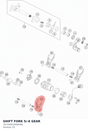 Diagram preview: SHIFT FORK 5/-6 GEAR (76734001000M06)
