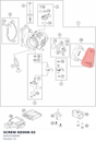 Diagram preview: SCREW KEIHIN                03 (60031028000)