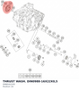 Diagram preview: THRUST WASH. DIN0988-16X22X0,5 (0988162205)