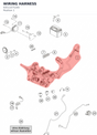 Diagram preview: WIRING HARNESS (93511075200)