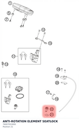 Diagram preview: ANTI-ROTATION ELEMENT SEATLOCK (76007053000)