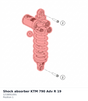 Diagram preview: Shock absorber KTM 790 Adv R 19 (12180S1001)