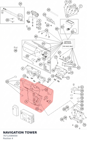 Diagram preview: NAVIGATION TOWER (76712089000)