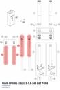 Diagram preview: MAIN SPRING (38,2) 5-7.8-345 SET FORK (95020004S)