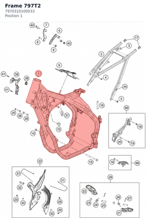 Diagram preview: Frame 797T2 (7970310100033)