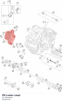 Diagram preview: Oil cooler cmpl. (61738050000)