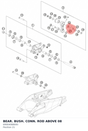 Diagram preview: BEAR. BUSH. CONN. ROD ABOVE 08 (69004088000)