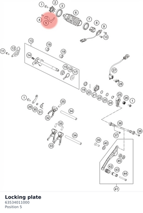 Diagram preview: Locking plate (63534011000)