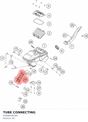 Diagram preview: TUBE CONNECTING (93006026100)