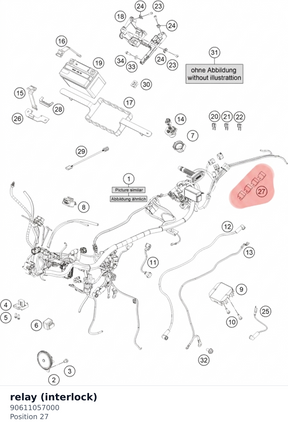 Diagram preview: relay (interlock) (90611057000)