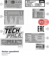 Diagram preview: Sticker speedlimit (63503596000)