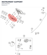 Diagram preview: INSTRUMENT SUPPORT (95814062000)