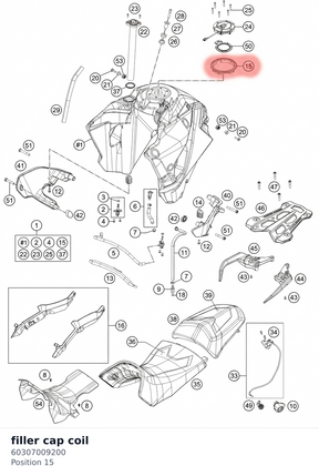 Diagram preview: filler cap coil (60307009200)