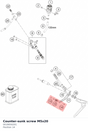 Diagram preview: Counter-sunk screw M5x20 (0019050201)