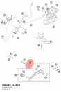 Diagram preview: SPACER SLEEVE (90134031003)