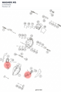 Diagram preview: WASHER M5 (J125050005)