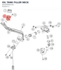 Diagram preview: OIL TANK FILLER NECK (A45038061030)