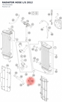 Diagram preview: RADIATOR HOSE L/S      2012 (78135025000)