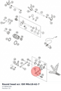 Diagram preview: Round head scr. ISR M6x18-A2-7 (0738060185)