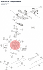 Diagram preview: Electrical compartment (A65311856000)