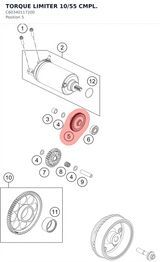 Diagram preview: TORQUE LIMITER 10/55 CMPL. (C60340117200)