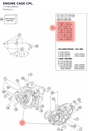 Diagram preview: ENGINE CASE CPL. (77730100033)