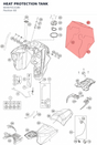 Diagram preview: HEAT PROTECTION TANK (60307013180)
