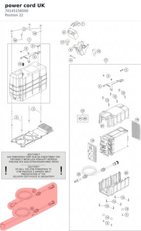 Diagram preview: power cord UK (70145156000)