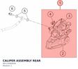 Diagram preview: CALIPER ASSEMBLY REAR (94513080000)