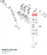 Diagram preview: SHIM D=8,9/1,80 (C77036035180)