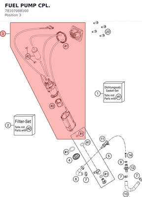 Diagram preview: FUEL PUMP CPL. (78107088100)